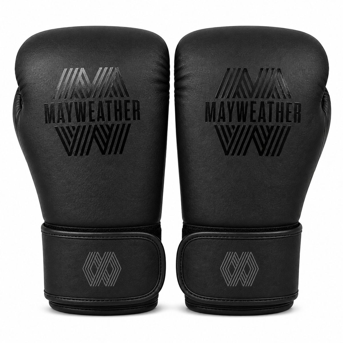 GENERICO - Guantes De Boxeo Profesional Hayabusa X Mayweather  Black Matte 14 Oz