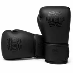 GENERICO - Guantes De Boxeo Profesional Hayabusa X Mayweather Black Matte 14 Oz