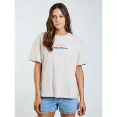 MAUI AND SONS - Polera MC Bria Beige Mujer