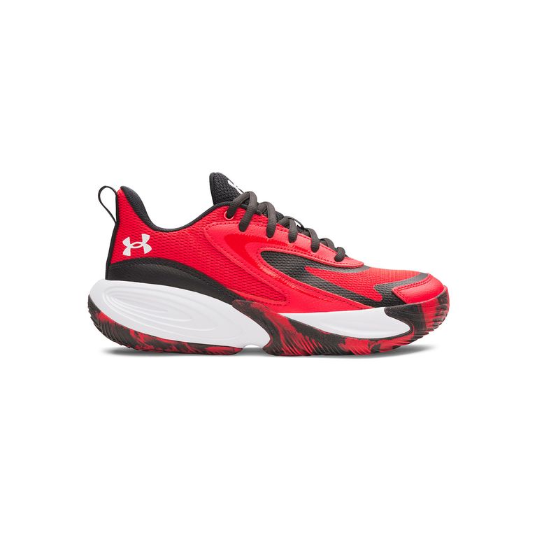 Zapatilla Unisex Ua Gs Lockdown 8 Rojo