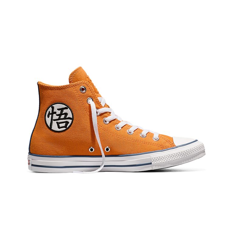 Zapatillas Urbanas Unisex Chuck Taylor Hi Goku Naranjo