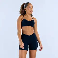 DEXUZ - Conjunto Deportivo DFYNE Vision Short 4.5 Top Peto Gym Mujer