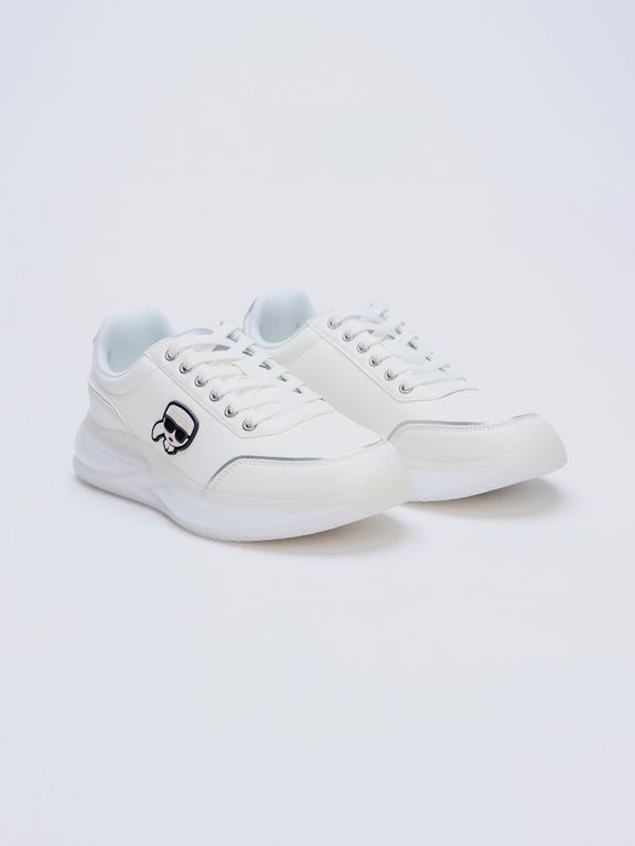 Zapatillas runner con parche Blanco