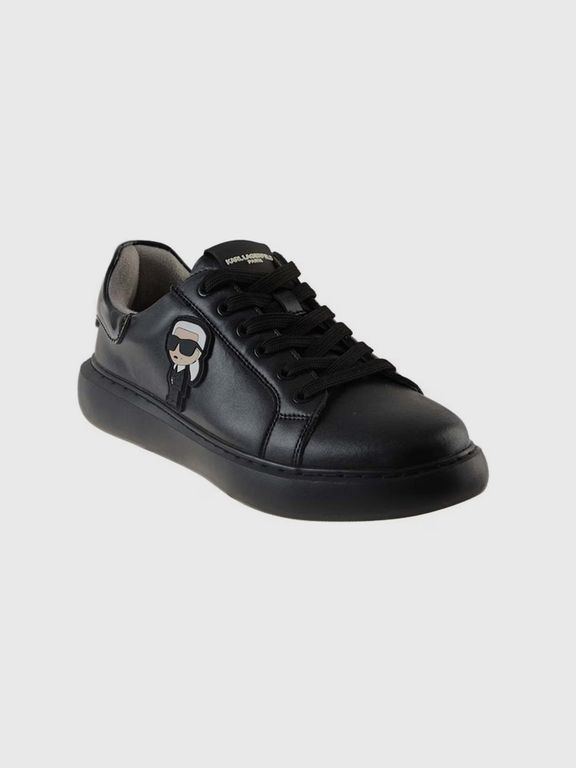 Zapatillas con parche de KARL Negro