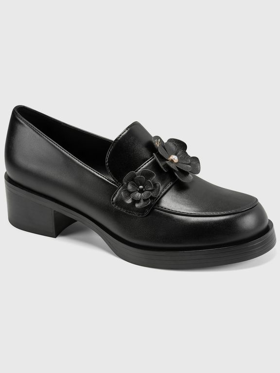 Zapatos Camilia Fleur de tacón Negro