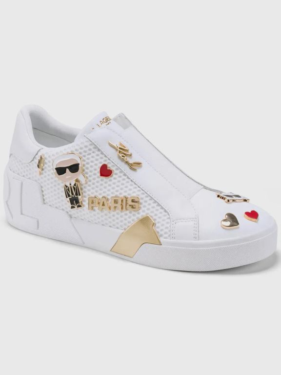 Zapatillas laceless Mavise con apliques metálicos Multicolor