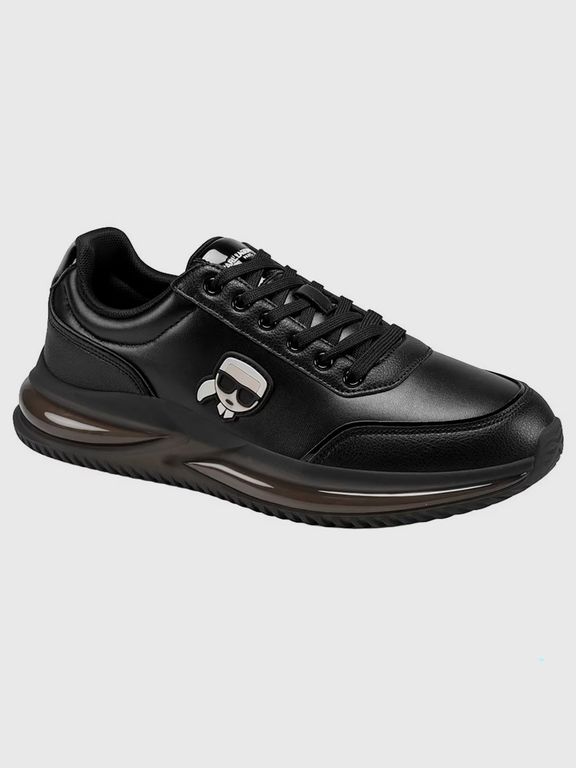 Zapatillas runner con parche Negro