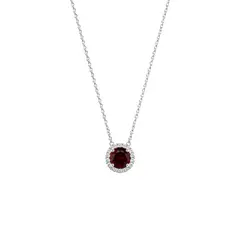 MERY SATT - Collar Granate natural 3.12 CT