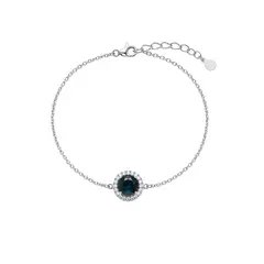 MERY SATT - Pulsera London Blue Topacio 1.55 CT