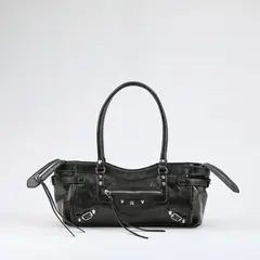 HUMANA - Cartera Hombro Coco Black