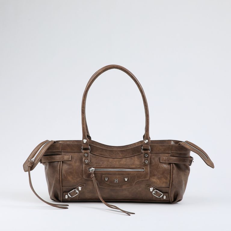 Cartera Hombro Coco Brown Cafe TALLA UNICA