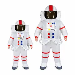 DOPA - Disfraz Inflable De Astronauta Para Niños Y Adultos - Blanco