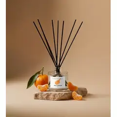 CASA DELFINA - Difusor de Varillas Aromático Sweet Clementine 120ml - Aromatizador de Ambientes