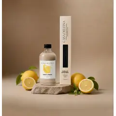 CASA DELFINA - Pack Repuesto Refill 500ml + Varillas para Difusor Lemon Verbena
