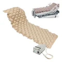 GENERICO - Colchón Antiescaras Eléctrico Con Motor + Kit de Reparación + Solapa Antideslizantes