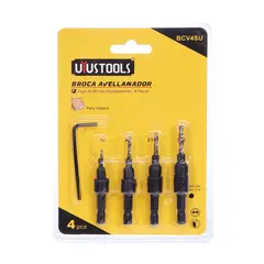 UYUSTOOL - BROCA AVELLANADOR Set x4 UYUSTOOLS