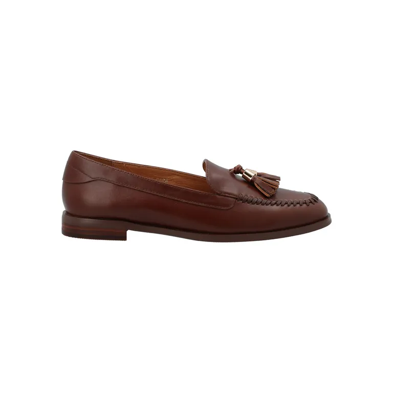 Mocasin Cuero Mujer Auckland Café