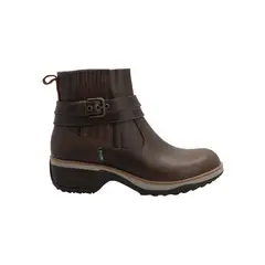 ROCKFORD - Botin Cuero Mujer Porirua Café Oscuro