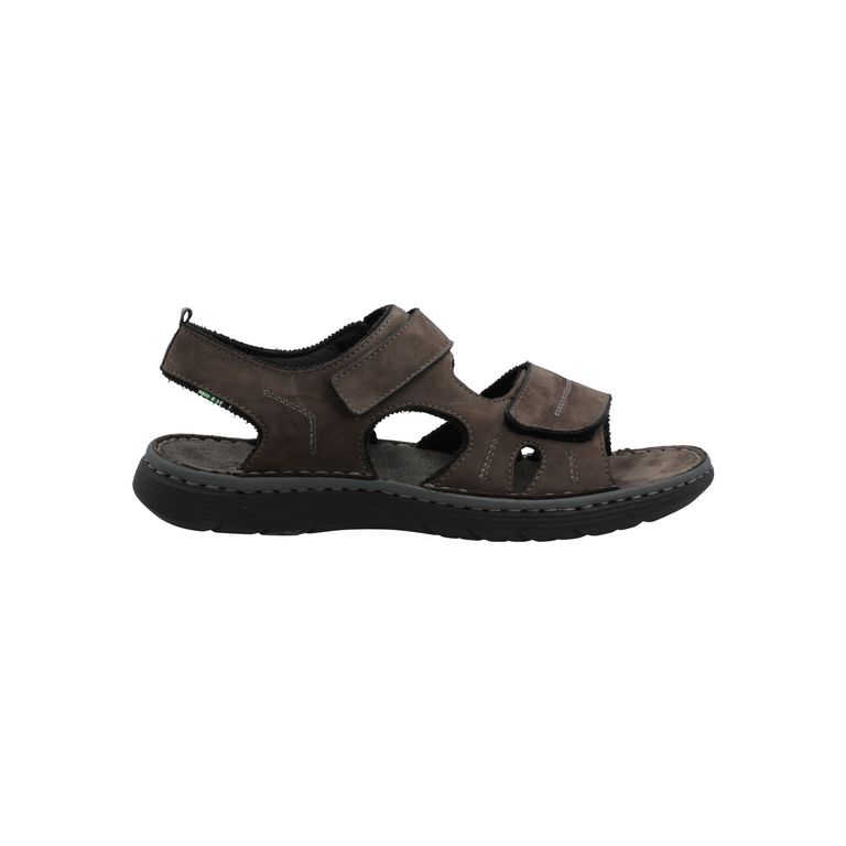Sandalia Cuero Hombre Nico Gris