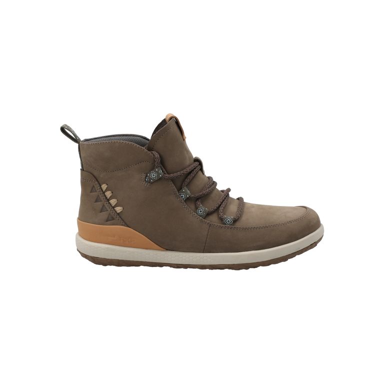 Botin Cuero Mujer Gisborne Gris