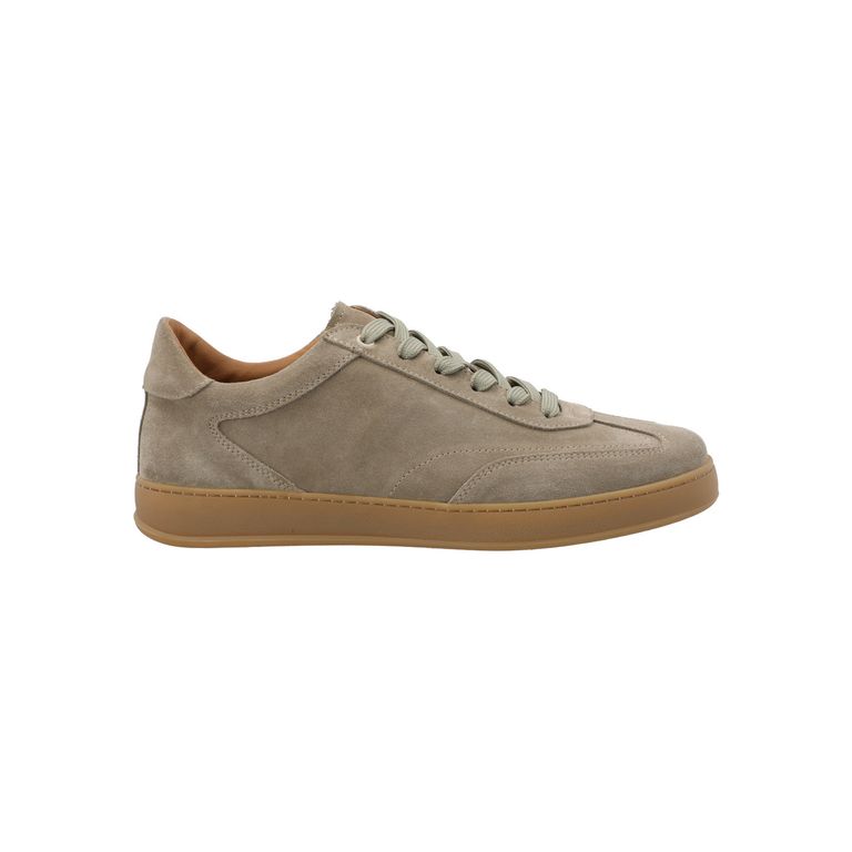 Zapatilla Cuero Hombre Riello Beige