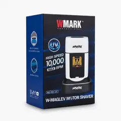 WMARK - NG-XS1 Afeitadora Profesional Shaver Motor Vector 10000 RPM Blanco