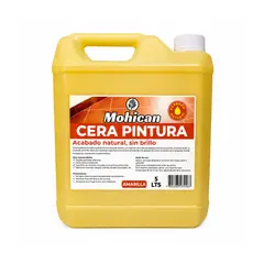 MOHICAN - Cera Pintura Amarilla Bidón 5 Litros