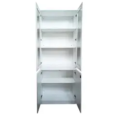 GENERICO - Gabinete Alto con Puertas y Repisas 80cm X 200cm X 40cm