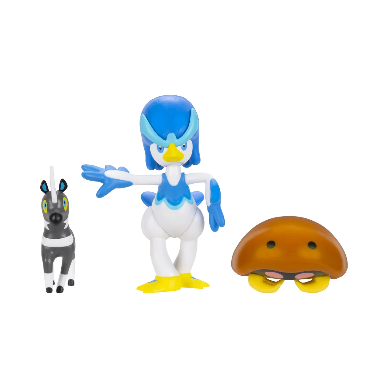 IMEXPORTA - Pokemon Pack 3 Figuras - Blitzle + Quaxwell + Kabuto