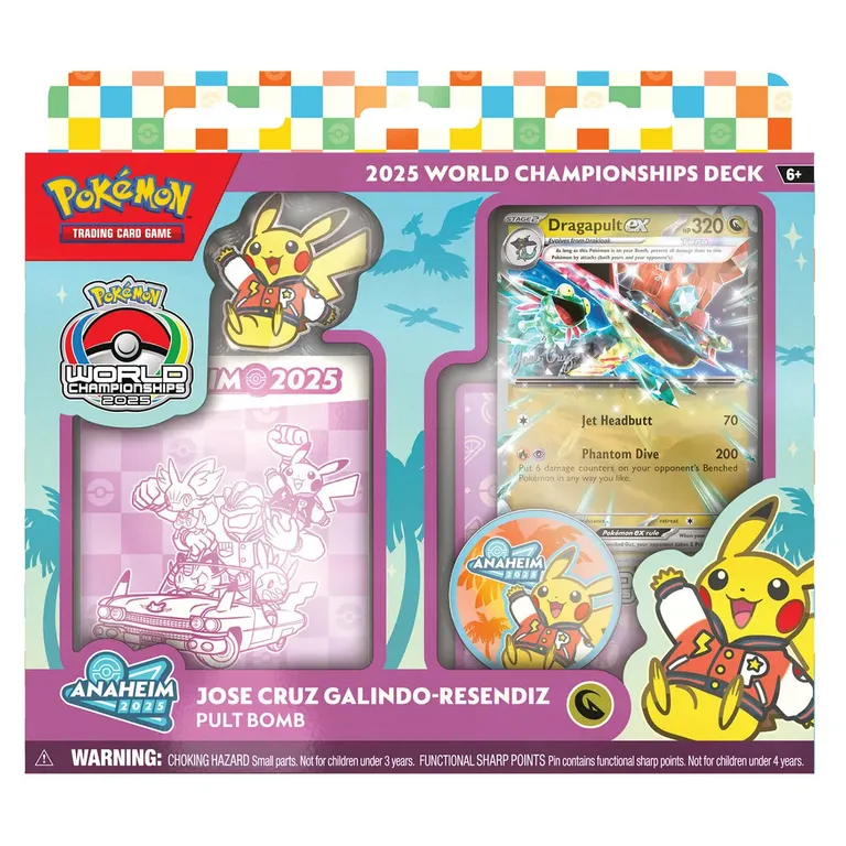 Pokemon Tcg WC Deck (2025) Ing - Jose Cruz Galindo Pult Bomb
