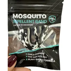 GENERICO - Pulsera Repelente Mosquitos Esencias Naturales Trenzado