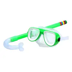 OEM - Set De Buceo Snorkel Para Piscina Playa Niños Kit Buceo - Verde - S