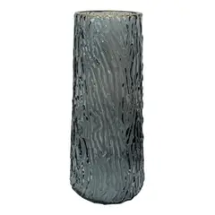 OEM - Florero Jarron Decorativo Vidrio Clasico Ramas 22cm - Gris