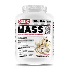 BASIC SUPPLEMENTS - BASIC GAINER MASS 6 LB VANILLA