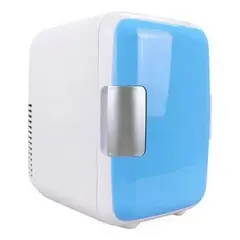 GENERICO - Mini refrigerador eléctrico portátil de 4 litros para auto y hogar