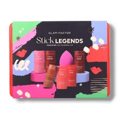 GLAM FACTOR - Set De Barras De Maquillaje Stick Legends
