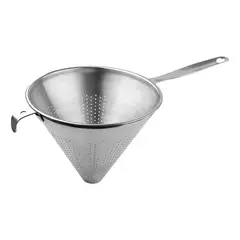 GENERICO - Colador de malla fina tipo chino de 20 cm para cocina