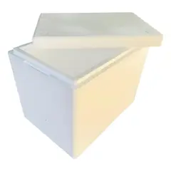 GENERICO - Caja aislante de plumavit de 12 litros liviana y práctica