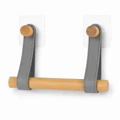 COLETTE - Porta Rollos Multifuncional Toallero Grey