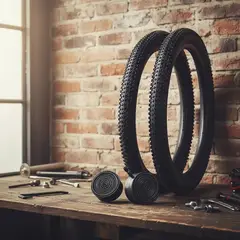 GENERICO - Juego de 2 neumáticos y 2 cámaras para bicicleta aro 29 x 2.125