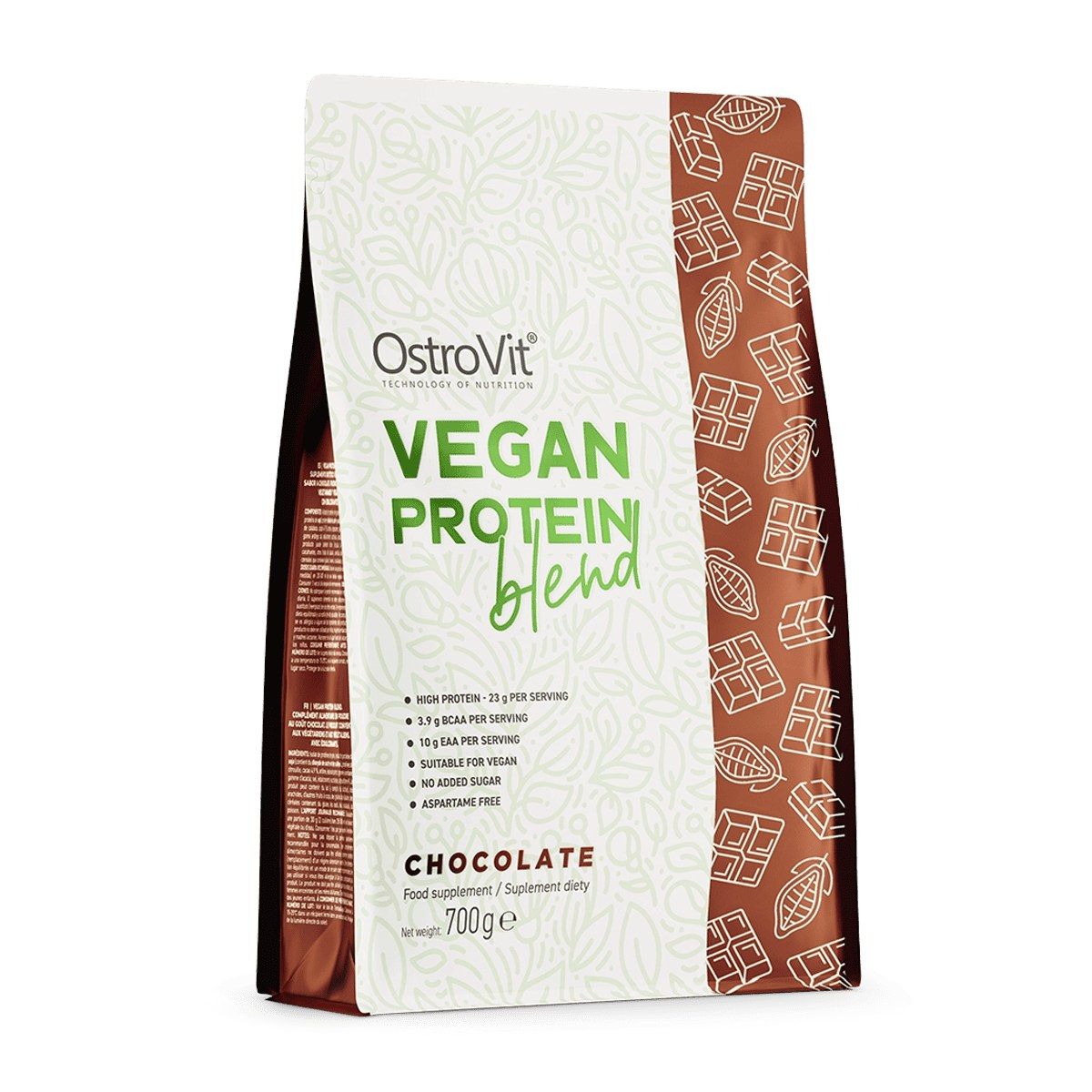 OSTROVIT - OSTROVIT PROTEINA VEGANA BLEND 700 G CHOCOLATE