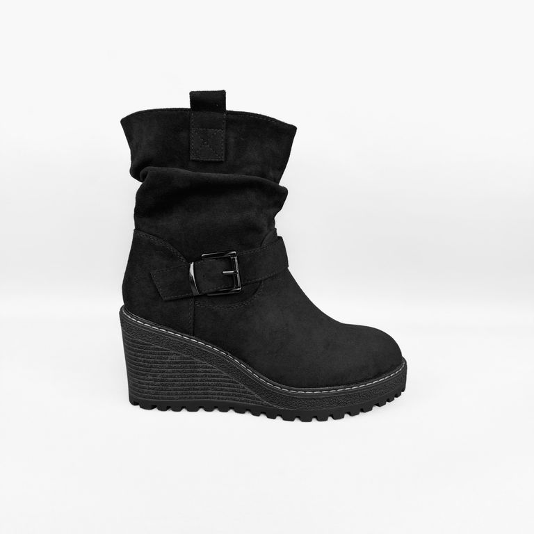 BOTIN MUJER KIRA NEGRO BELLA MODA Negro 38