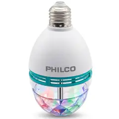 PHILCO - Esfera De Luz RGB Giratoria Para Fiesta Conexión Soquete E27