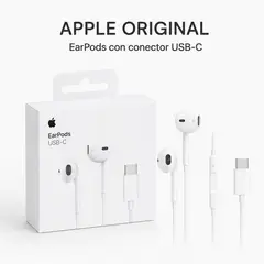APPLE - Audifonos EarPods Originales USB C Con Microfono