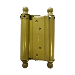 UYUSTOOL - BISAGRA VAIVEN DOBLE DORADA 4"