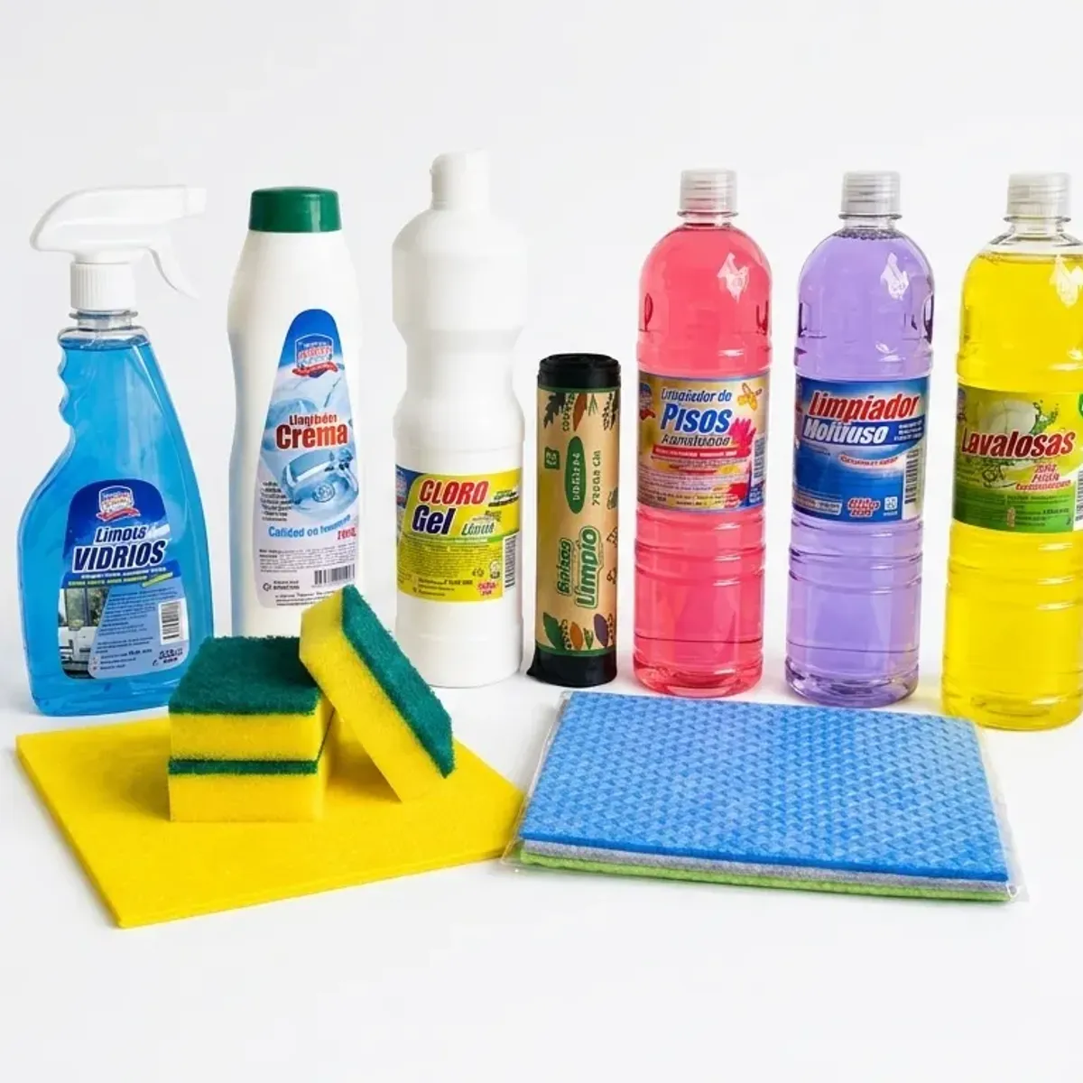 GENERICO - Kit Limpieza Profunda Hogar 10 Productos Multiuso Ecoessentia