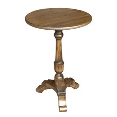 MUEBLESANDOVAL - Mesa Lateral Niza Armable 40x40x60 cm