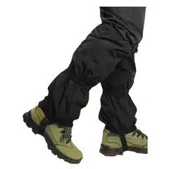 GENERICO - Polaina Trekking Impermeables Nieve Outdoor Negro