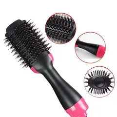 MOVI - CEPILLO ALISADOR ELÉCTRICO SECADOR ANTI FRIZZ 3 EN 1
