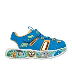SKECHERS - Sandalias Infant Play Scene Splash Niño Azul